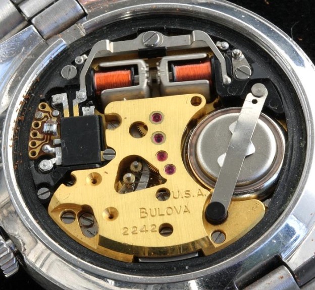 Quartz Control with Tuning Fork Electric Watches