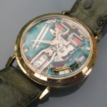 Accutron 214 14K Gold Tiffany Spaceview M3