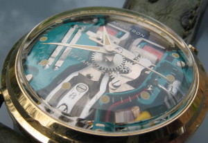 Accutron 214 14K Gold Tiffany Spaceview M3