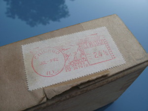 Posted from Chicago in 1962 but who was the sender and who was the recipient.