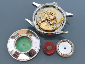 Dummy battery and battery hatch details.