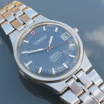 Omega f300 Constellation Steel Blue Dial (198.0006)