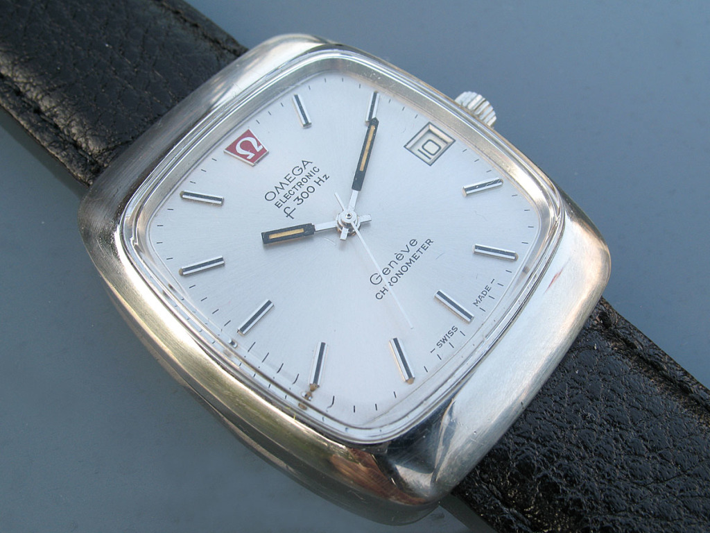 Omega f300 Geneve Square Steel (198.0062.169)