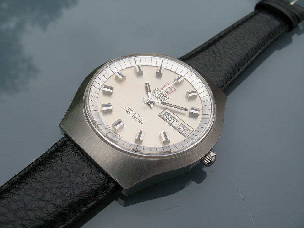 Omega f300 Geneve Steel Silver Cal 1260 (198.0020)
