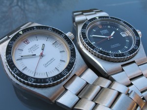 Omega f300 Seamaster 120m Black and Silver Dials (198.0005)