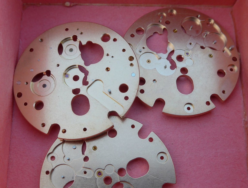 Omega 1255 9053 Chronograph Plate